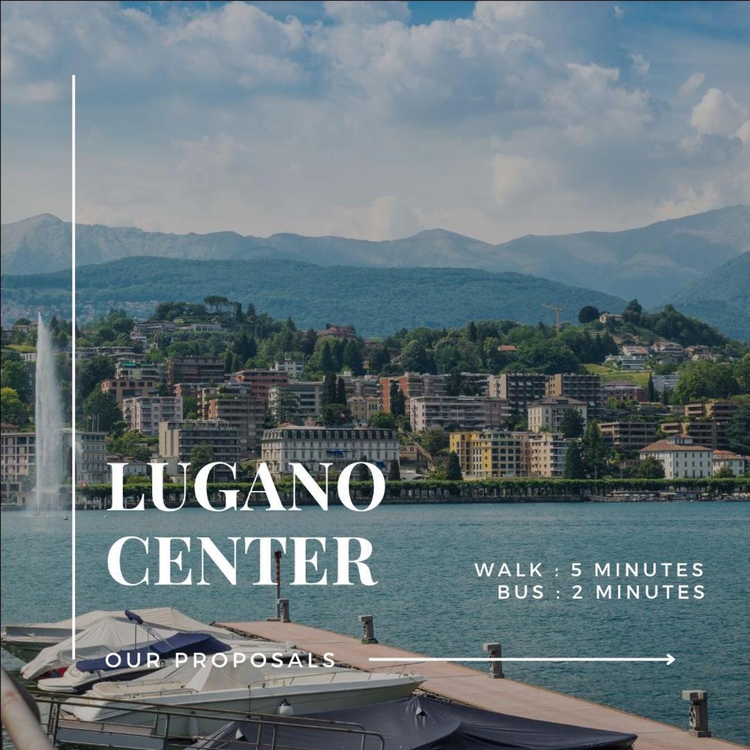 Gotthard House Apartment Lugano Luaran gambar