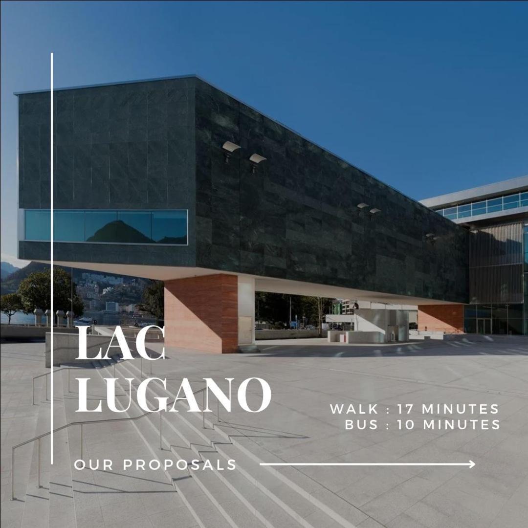 Gotthard House Apartment Lugano Luaran gambar