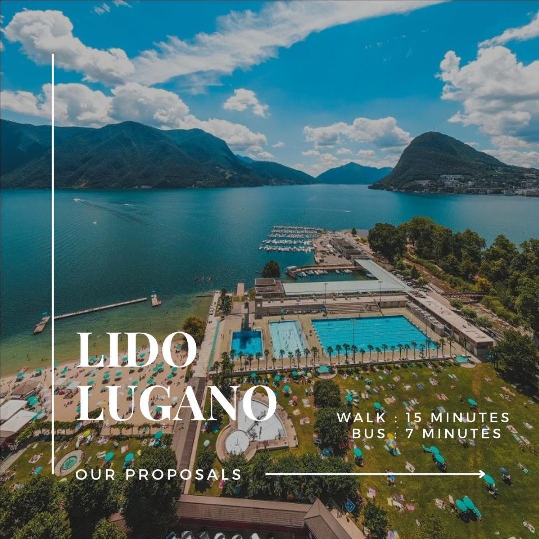 Gotthard House Apartment Lugano Luaran gambar